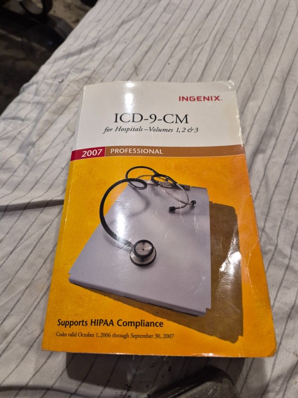 2007 ICD-9-CM Professional for Hospitals, Vols 1, 2 3 – Paperback – GOOD