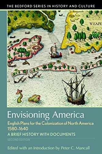 Envisioning America: English Plans – Paperback, by Mancall Peter – Very Good q