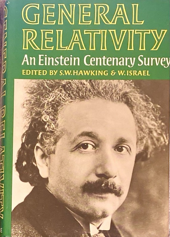 General Relativity: An Einstein Centenary Survey – Stephen Hawking Hardcover DJ