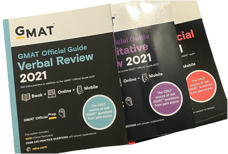 GMAT Official Guide with Verbal and Quantitative Review Books 2021