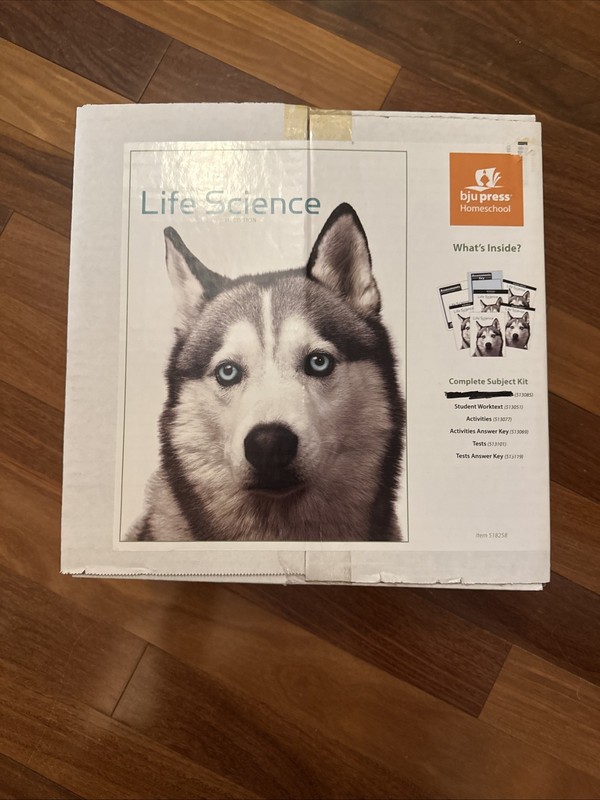 NEW BJU 7th grade 7 LIFE SCIENCE Complete Subject Kit 5th ed CURRENT Box Set