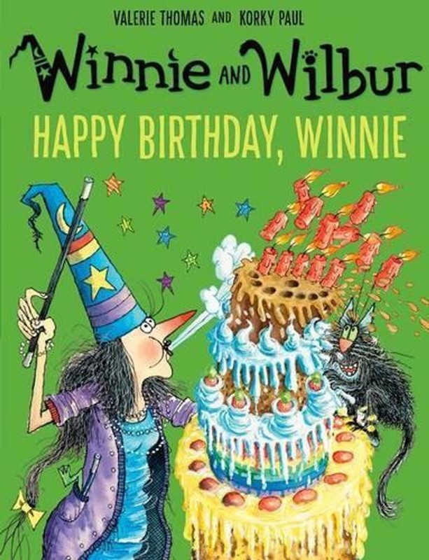 Winnie and Wilbur: Happy Birthday, Winnie by Valerie Thomas (English) Paperback
