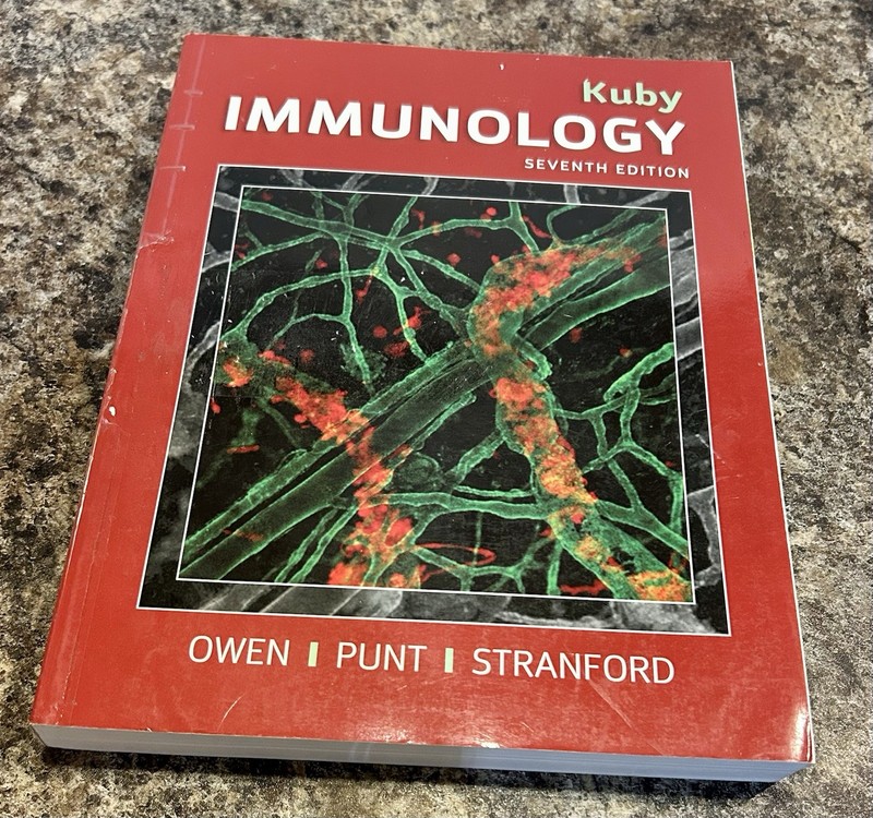 Kuby Immunology Seventh Edition Paperback Owen Punt Stranford Jones