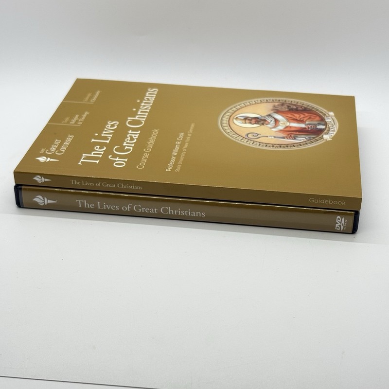 The Lives of Great Christians DVD & Guidebook William R. Cook Great Courses gallery