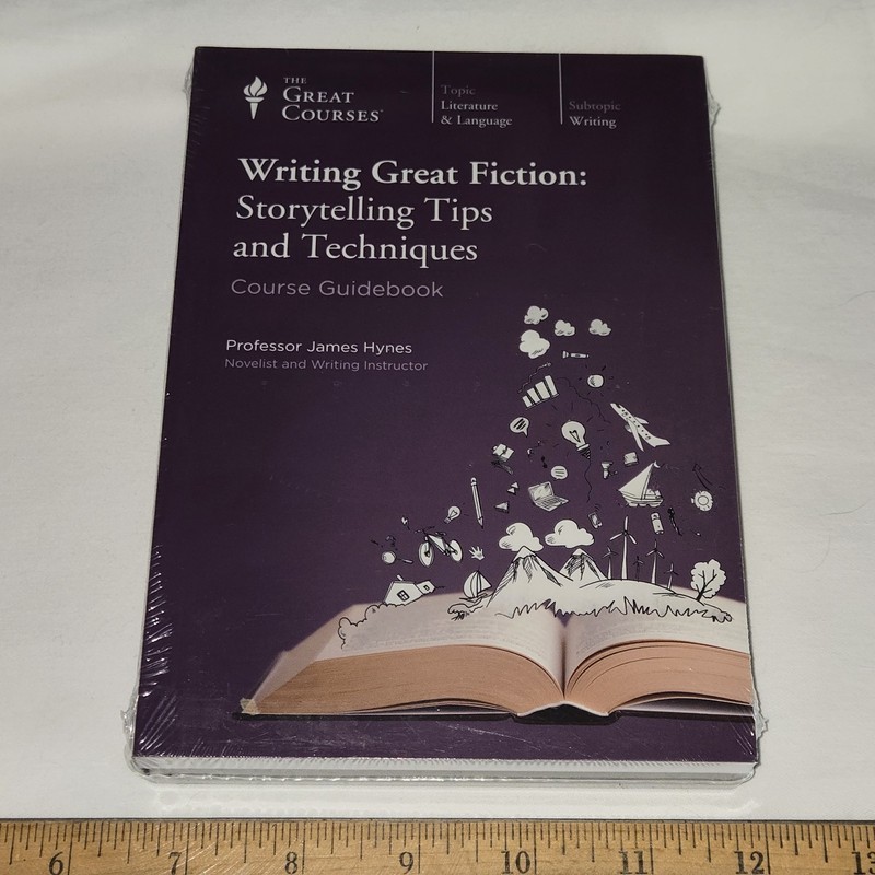 Great Courses Writing Great Fiction : Storytelling Tips & Techniques James Hynes