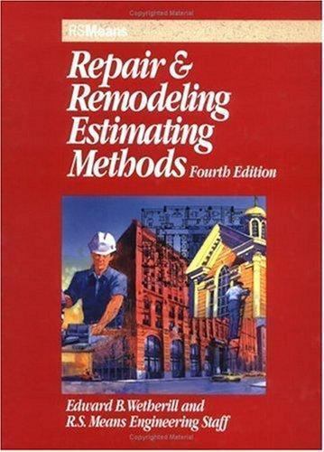 Repair and Remodeling Estimating Methods – Paperback – GOOD
