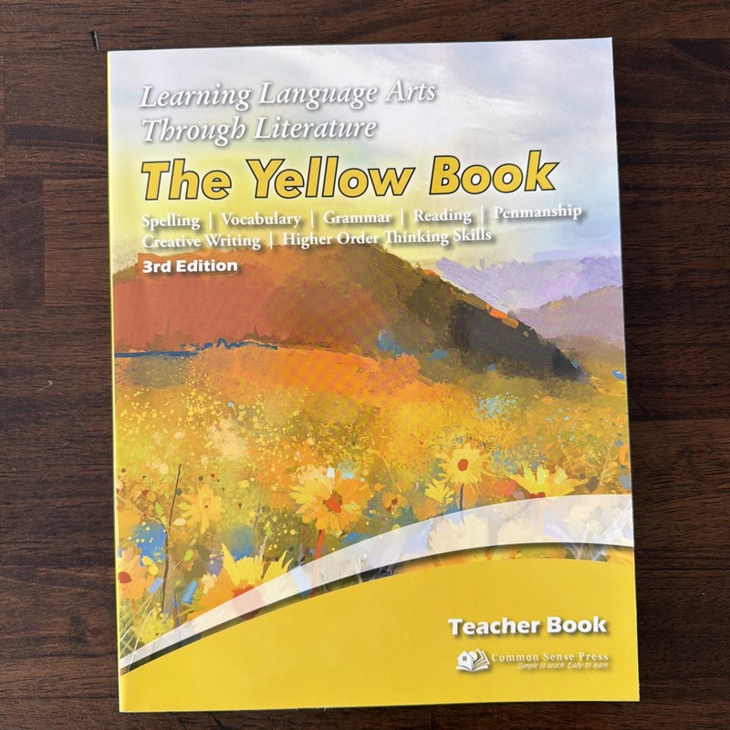 Learning Language Arts through Literature Yellow Book -Teacher Book 3rd Edition