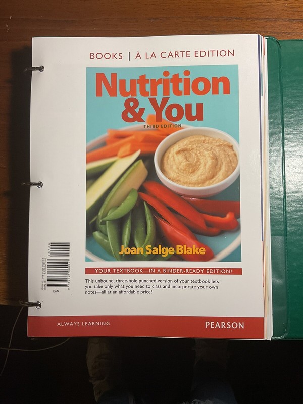 Nutrition and You, Books a la Carte Edition by Joan Salge Blake (2016,…plus Bi
