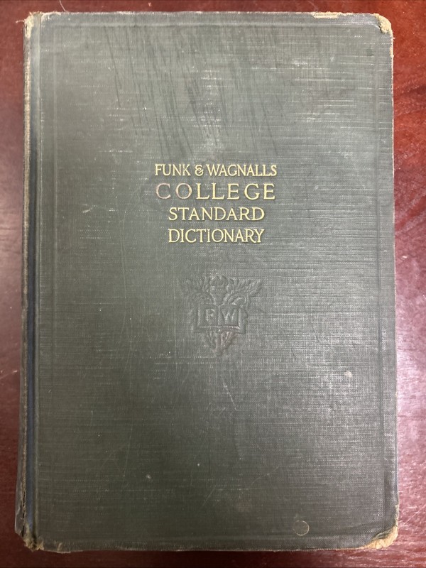 Funk and Wagnall’s Book Ser.: Funk and Wagnall’s Standard College Dictionary by