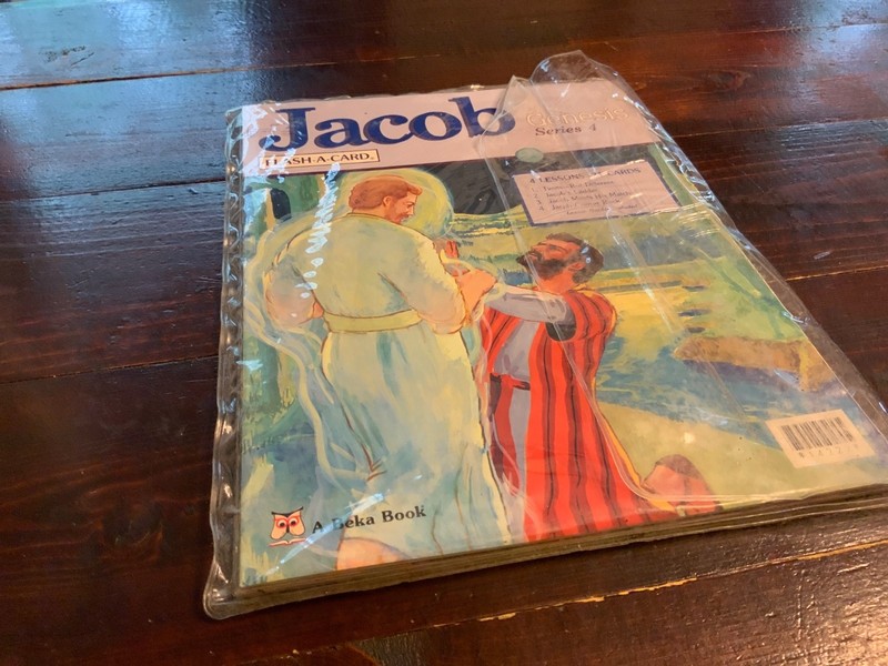 ABeka Jacob Genesis Series 4 Flash a Card Bible