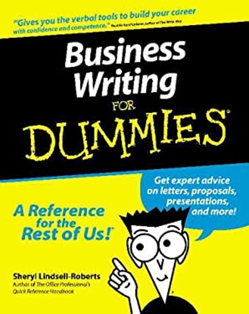 Business Writing for Dummies Paperback Sheryl Lindsell-Roberts