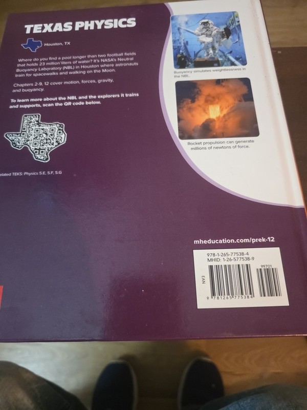 Texas Physics Teacher's Edition. 2025, Hardcover gallery