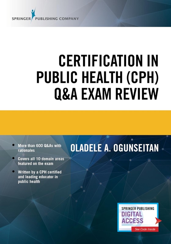 Certification in Public Health (CPH) Q&A Exam Review – Study Resource Book…