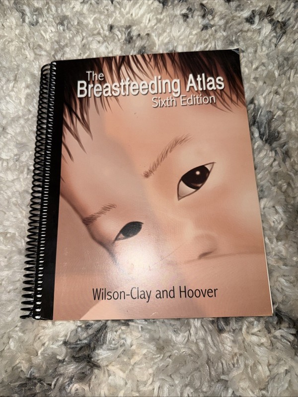 Wilson-Clay & Hoover THE BREASTFEEDING ATLAS spiral bound Like New Comdition