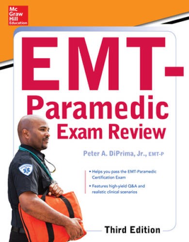 McGraw-Hill Education’s EMT-Paramedic Exam Review, Third Edition – GOOD