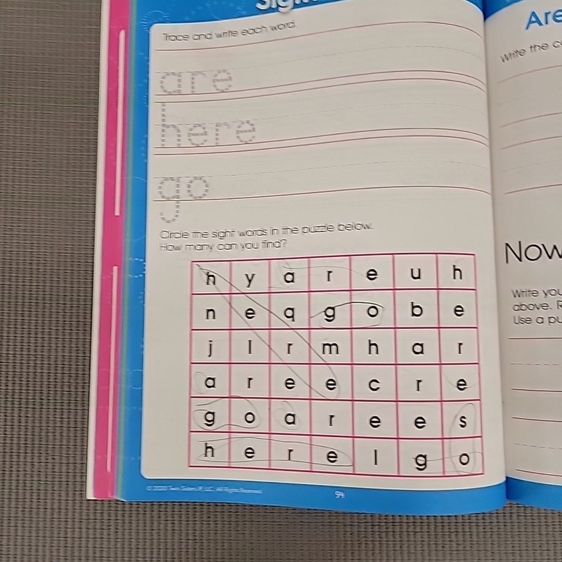 Let's Get Ready for Kindergarten Educational Workbook PB gallery