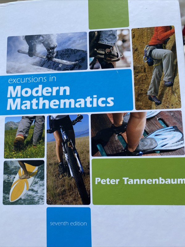 Excursions in Modern Mathematics by Peter Tannenbaum (2010, Hardcover)