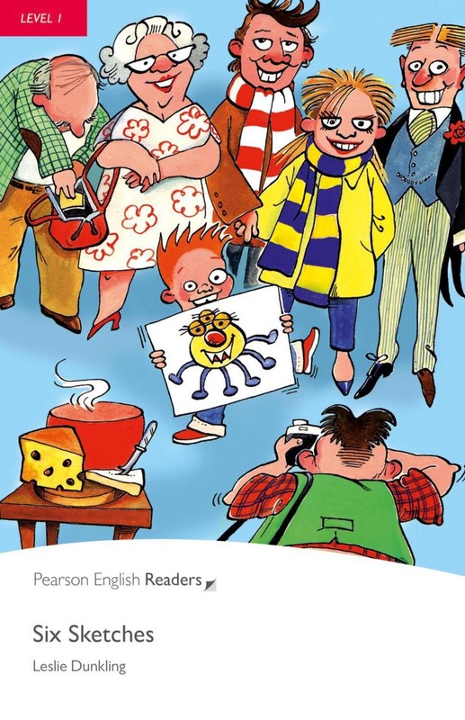 L1:Six Sketches Book & CD Pack: Penguin Readers Audio CD Pack Level 1 by Leslie