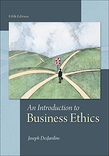 An Introduction to Business Ethics – paperback DesJardins, Joseph