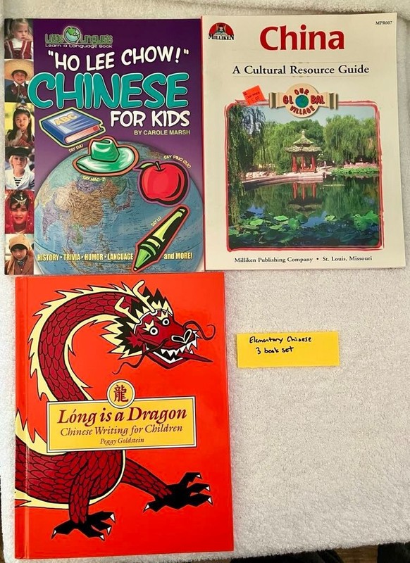 Elementary Chinese, 3 book set – used