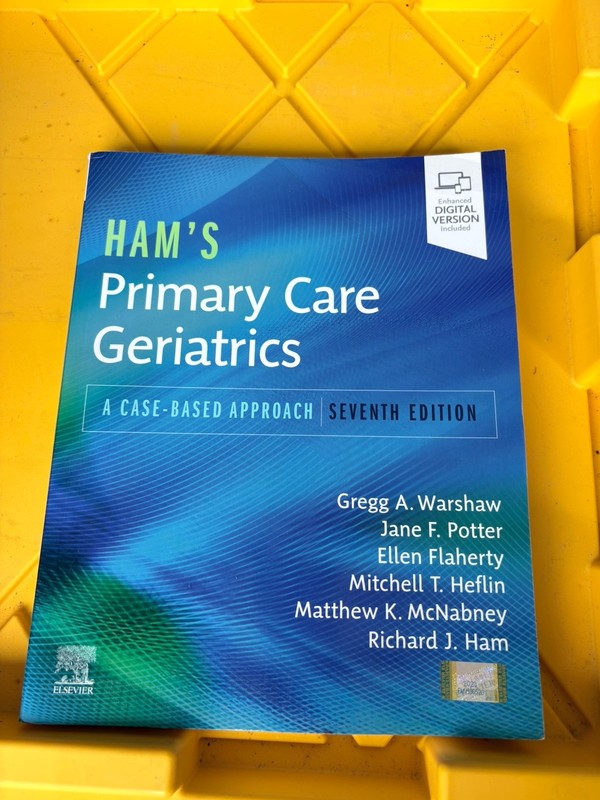 Ham’s Primary Care Geriatrics: A Case-Based Approach 7th Edition Paperback