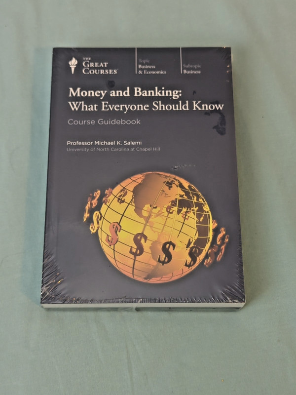 The Great Courses ~ Money and Banking: What Everyone Should Know ~ New Sealed