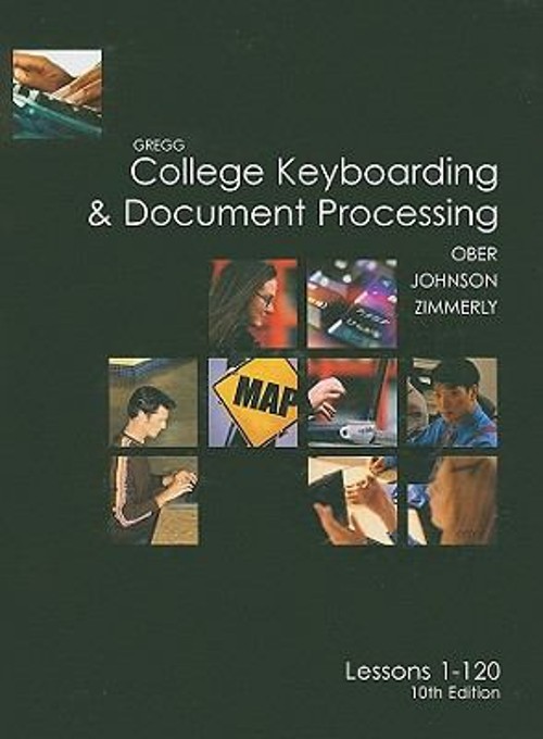 College Keyboarding, Lessons 1-120 Hardcover Ober