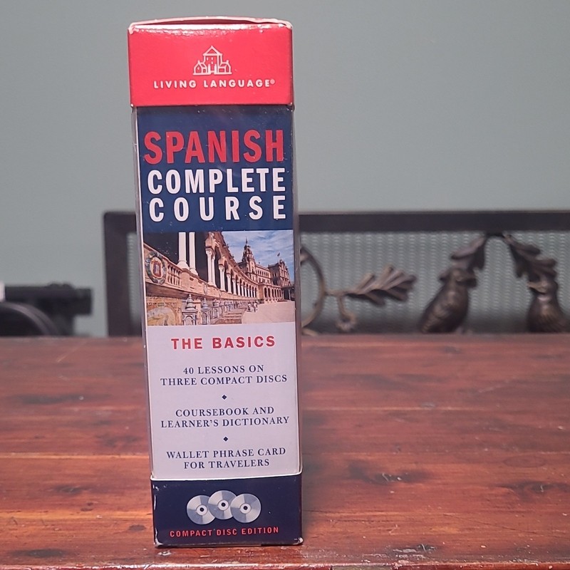 Living Language Spanish Complete Course Book CD A1 Beginner Box Set Revised gallery