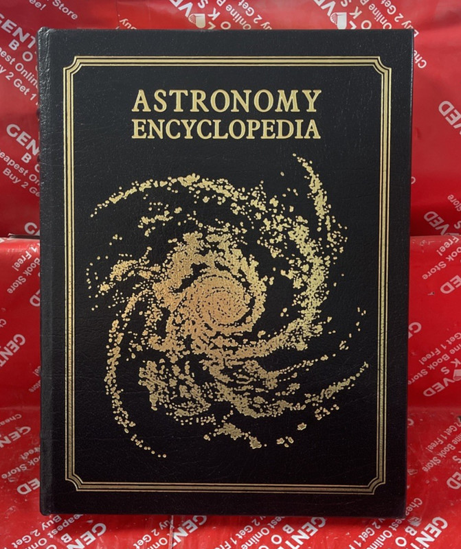 Astronomy Encyclopedia Leather Bound Collector’s Ed. Sir Patrick Moore – Easton
