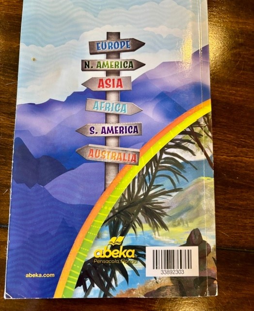 Abeka ADVENTURES IN OTHER LANDS Third Edition SPEED & COMPREHENSION 4th Grade PB gallery