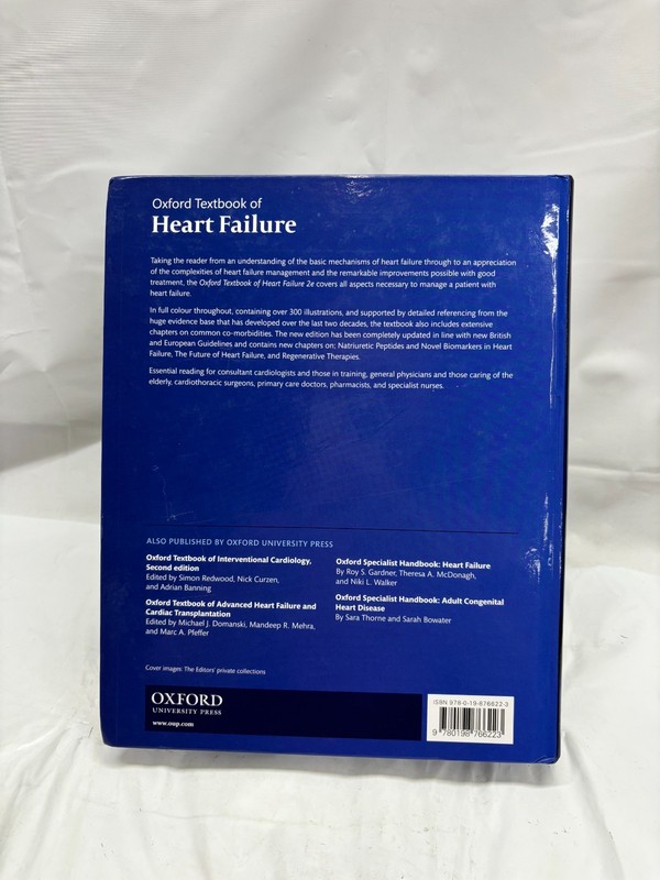 Oxford Textbook of Heart Failure [Oxford Textbooks in Cardiology]-*BRAND NEW* gallery