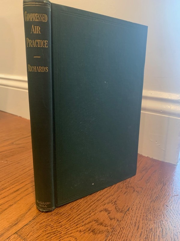 compressed air practice frank richards published 1913