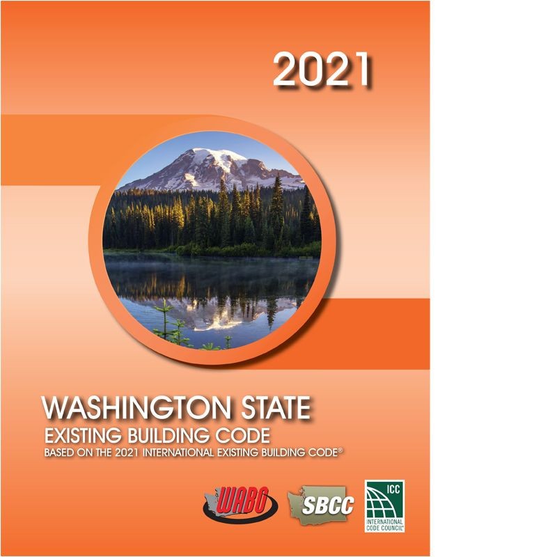 2021 Washington State Existing Building Code Based on 2021 IEBC (Brand New)
