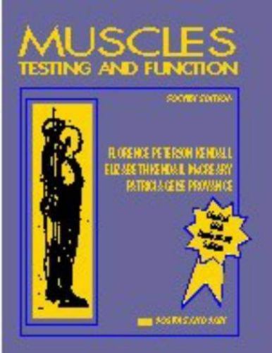 Muscles : Testing and Function - 0683045768, paperback, Kendall