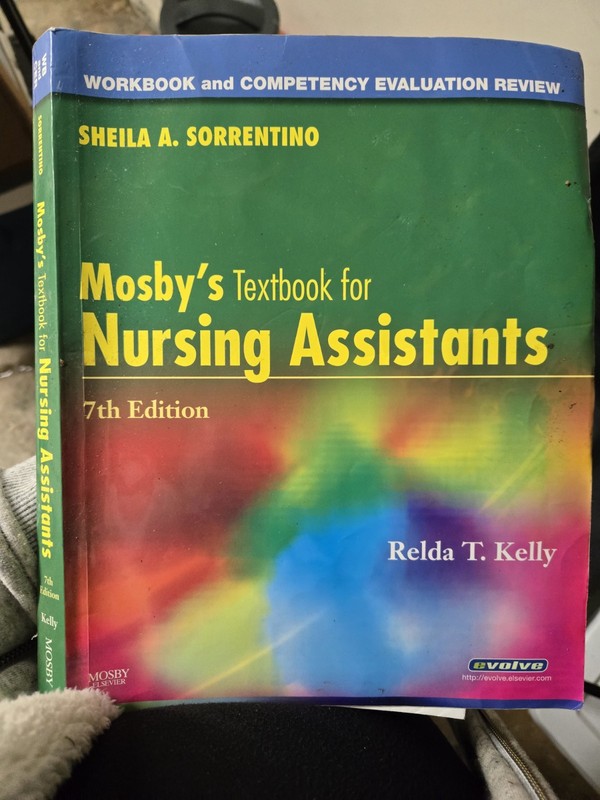 Mosby’s Textbook for Nursing Assistants by Sheila A. Sorrentino (2007, Trade…