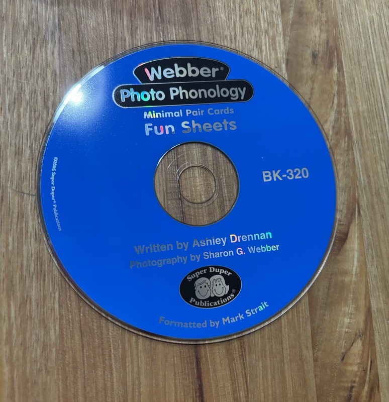 Webber Photo Phonology CD ROM
