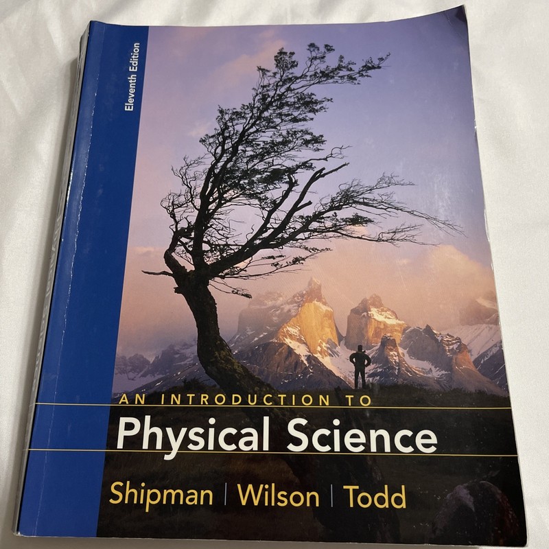 Intro to Physical Science 11th Ed Shipman Wilson Todd Homeschool Curriculum
