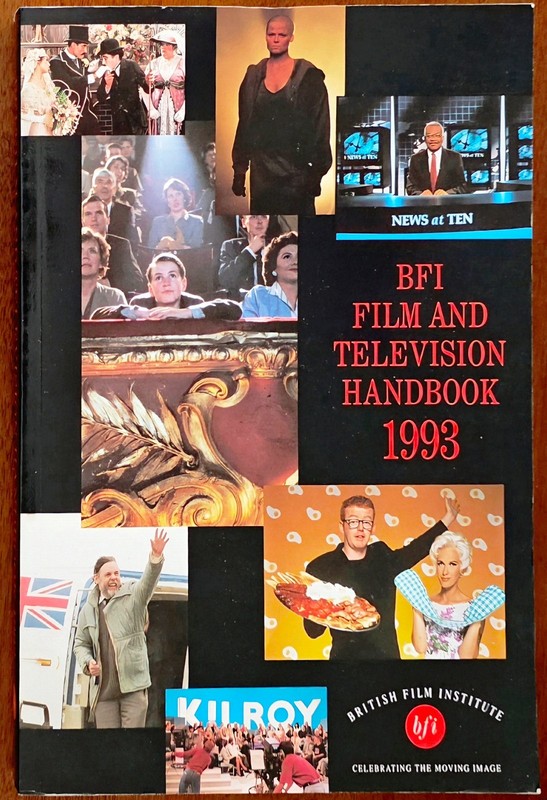 BFI Film and Television Handbook 1993 Paperback Rare