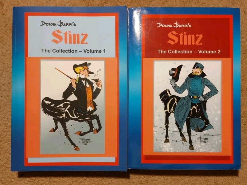 THE STINZ COLLECTION: VOLUMES 1 & 2 By Donna Barr 2015 A Fine Line Press