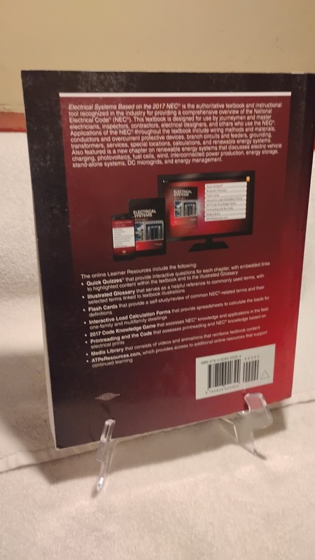 Electrical Systems Based on the 2017 NEC Callanan Wusinich Textbook Paperback gallery