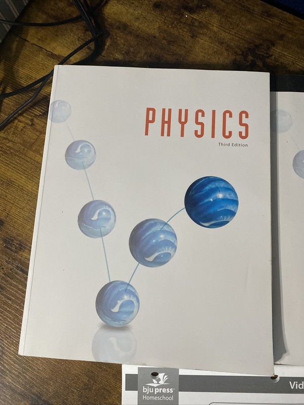 Physics BJU Press 3rd/Third Edition Textbook/Lab Manual Lot Current gallery