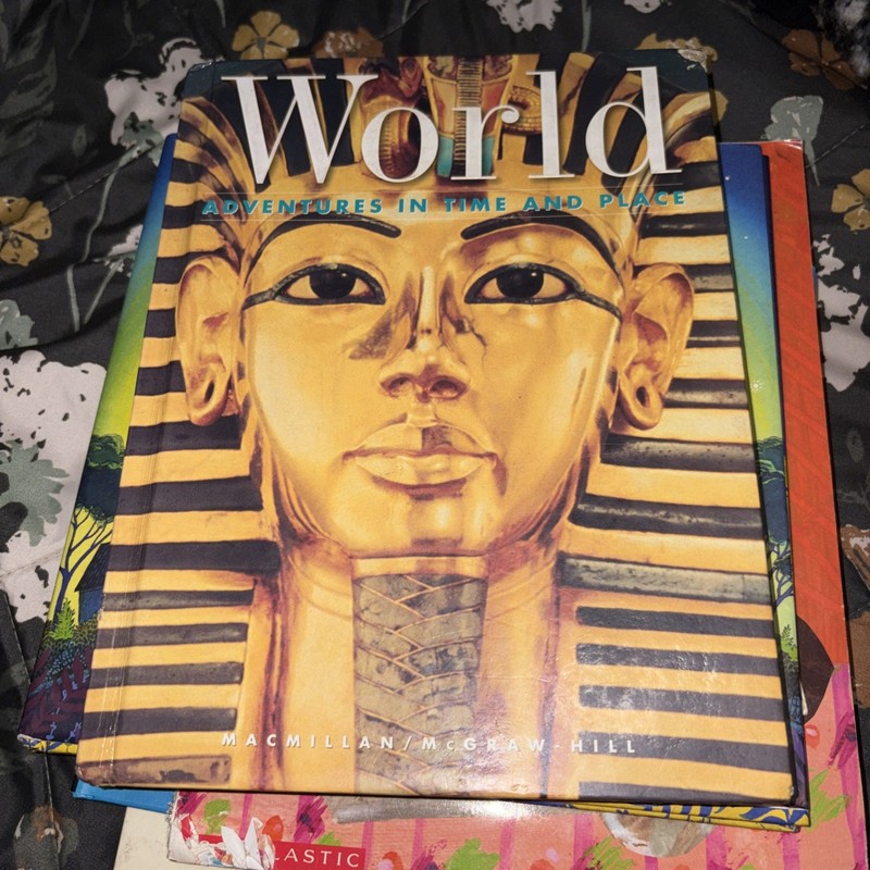 MCGRAW HILL ADVENTURES IN TIME PLACE 6TH 7TH GRADE WORLD By Banks