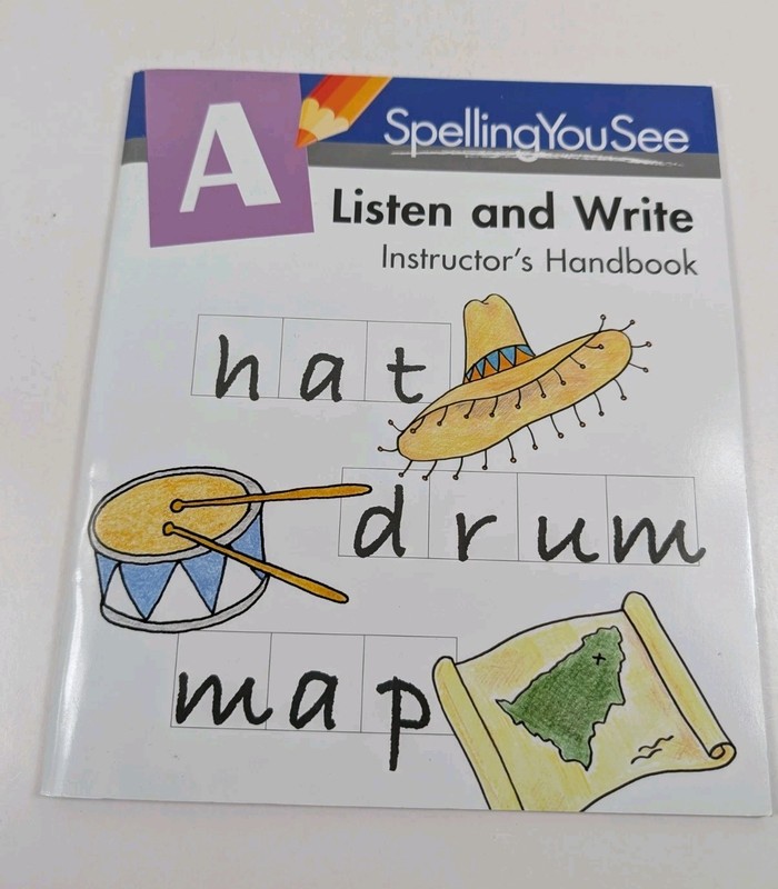 Spelling You See A listen and write Instructors Handbook