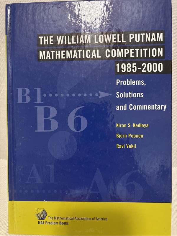 Problem Bks.: William Lowell Putnam Mathematical Competition Poonen 2002