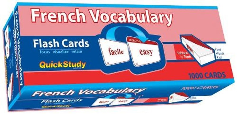 French Vocabulary Flash Cards by Liliane Arnet Cards Book