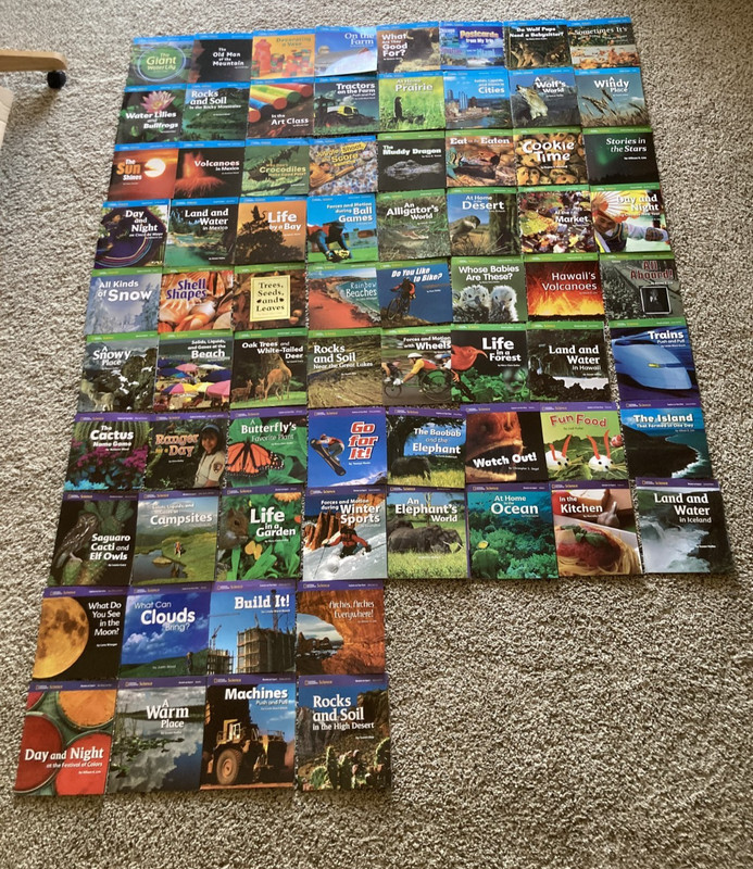 National Geographic Science Explore on Your and Become an Expert lot 72 books