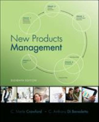 NEW PRODUCTS MANAGEMENT By Crawford & Benedetto 11th Edition BRAND NEW