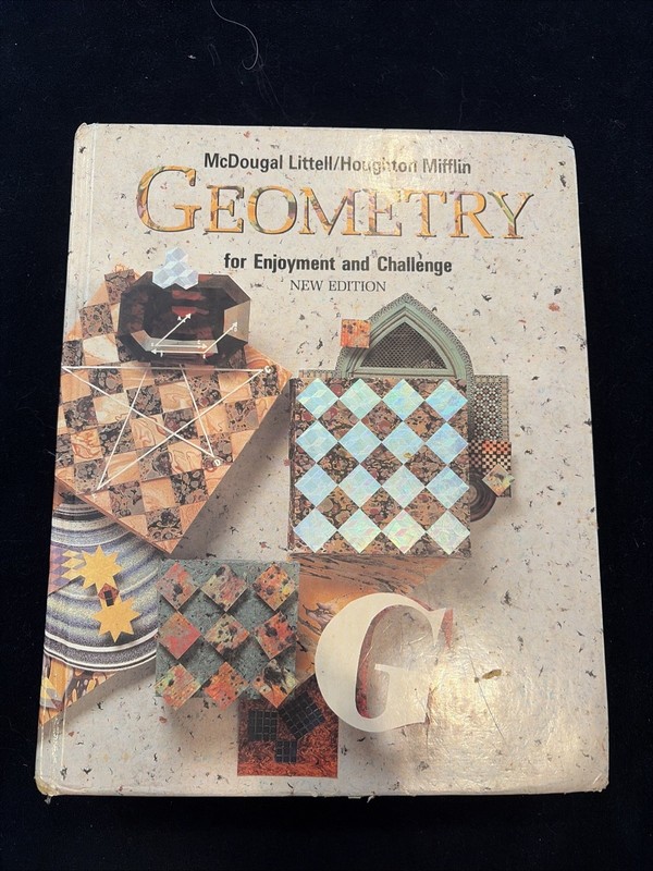 McDougal Littel/Houghton Mifflin Geometry for Enjoyment and Challenge VERY GOOD