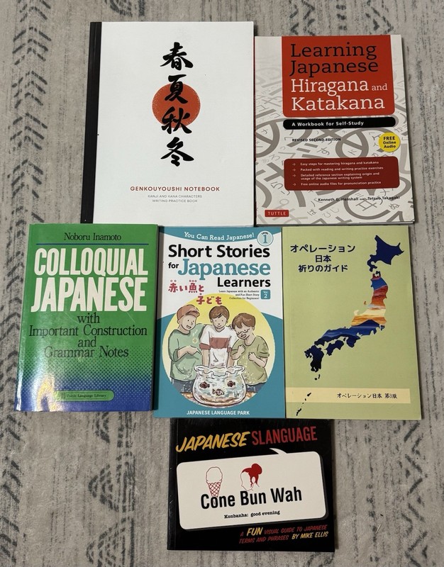 Colloquial Japanese Construction & Grammar, Hiragana & Katakana, Slanguage