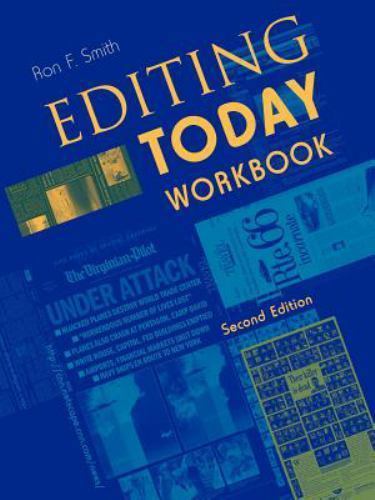 Editing Today Workbook, Paperback by Smith, Ron F., Used Good Condition, Free…